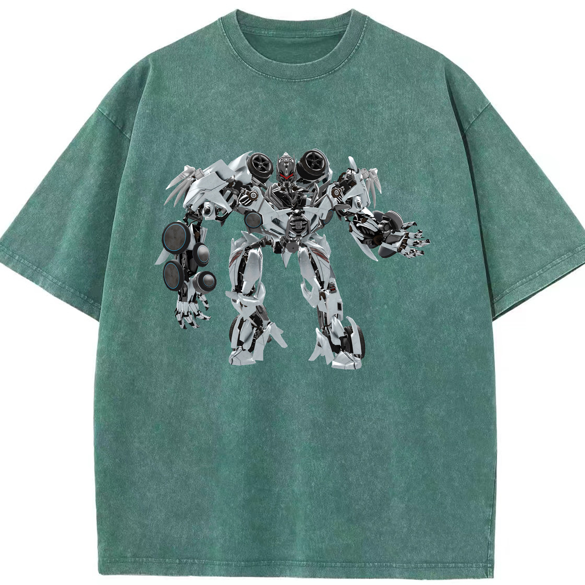 （画像用） Transformers トランスフォーマー 綿100% ヴィンテージ風 半袖Tシャツ（フロントプリント）